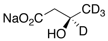 (R)-(-)-3-Hydroxybutyric Acid-d4  Sodium Salt