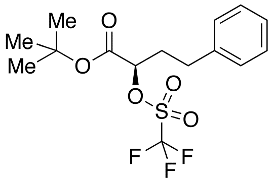 (R)-α-[[(Trifluoromethyl)sulfonyl]oxy]-benzenebutanoic Acid tert-Butyl Ester