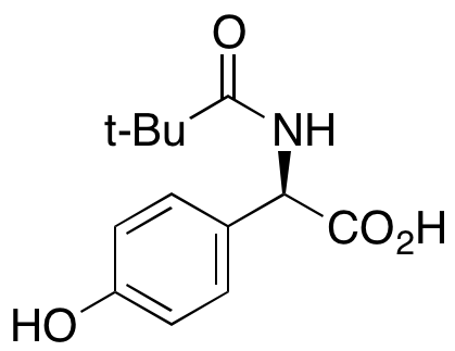 (R)-α-[(2,2-Dimethyl-1-oxopropyl)amino]-4-hydroxybenzeneacetic Acid