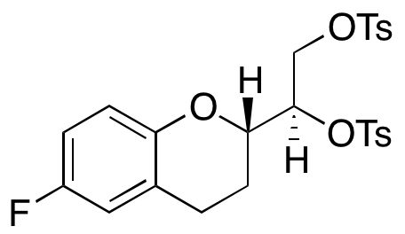 (R)-1-((S)-6-fluorochroman-2-yl)ethane-1,2-diyl bis(4-methylbenzenesulfonate)