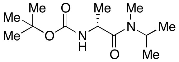 (R)-1-(Isopropyl(methyl)amino)-1-oxopropan-2-yl)carbamic Acid tert-Butyl Ester