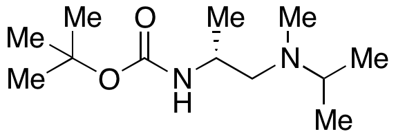 (R)-1-(Isopropyl(methyl)amino)propan-2-yl)carbamic Acid tert-Butyl Ester