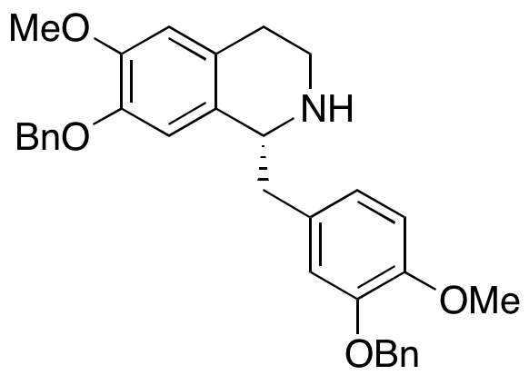 (R)-1,2,3,4-Tetrahydro-6-methoxy-1-[[4-methoxy-3-(phenylmethoxy)phenyl]methyl]-7-(phenylmethoxy)isoquinoline