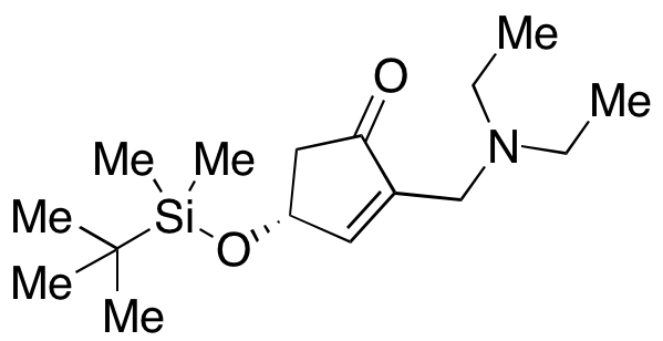 (R)-2-[(Diethylamino)methyl]-4-[[(1,1-dimethylethyl)dimethylsilyl]oxy]-2-cyclopenten-1-one