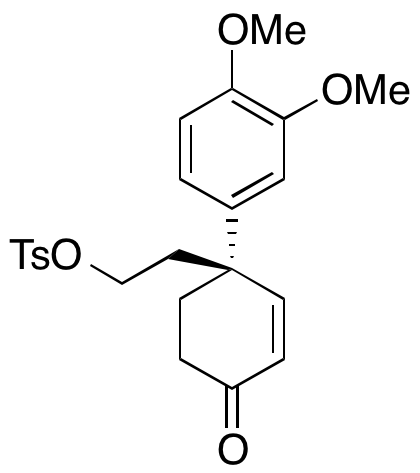 (R)-2-(3’,4’-Dimethoxy-4-oxo-1,2,3,4-tetrahydro-[1,1’-biphenyl]-1-yl)ethyl 4-Methylbenzenesulfonate