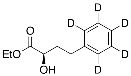 (R)-2-Hydroxy-4-phenylbutyric Acid-d5 Ethyl Ester