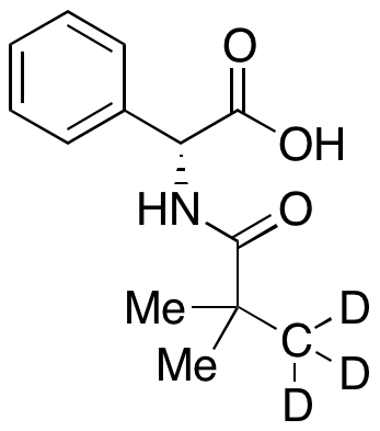 (R)-2-Phenyl-2-(pivalamido-d3)acetic Acid