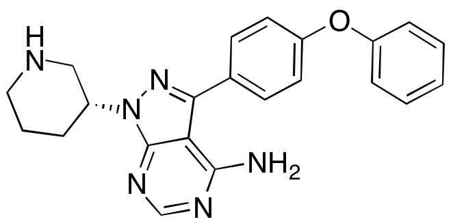 (R)-3-(4-Phenoxyphenyl)-1-(piperidin-3-yl)-1H-pyrazolo[3,4-d]pyrimidin-4-amine