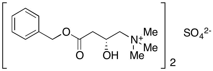 (R)-4-(Benzyloxy)-2-hydroxy-N,N,N-trimethyl-4-oxobutan-1-aminium Sulfate