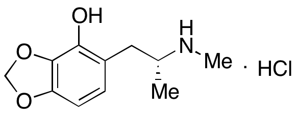 (R)-5-[2-(Methylamino)propyl]-1,3-benzodioxol-4-ol Hydrochloride