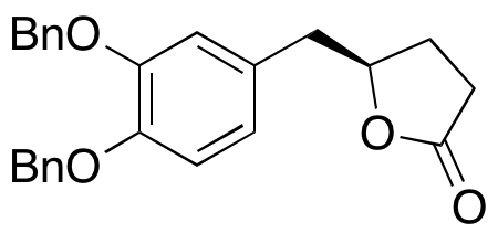 (R)-5-(3,4-Bis(benzyloxy)benzyl)dihydrofuran-2(3H)-one