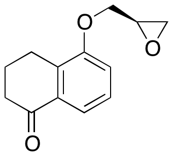 (R)-5-(Oxiran-2-ylmethoxy)-3,4-dihydronaphthalen-1(2H)-one