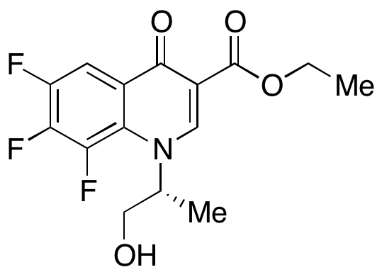 (R)-6,7,8-Trifluoro-1,4-dihydro-1-(2-hydroxy-1-methylethyl)-4-oxo-3-quinolinecarboxylic Acid Ethyl Ester