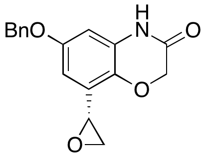 (R)-6-Benzyloxy-8-(oxiran-2-yl)-4H-benzo[1,4]oxazin-3-one