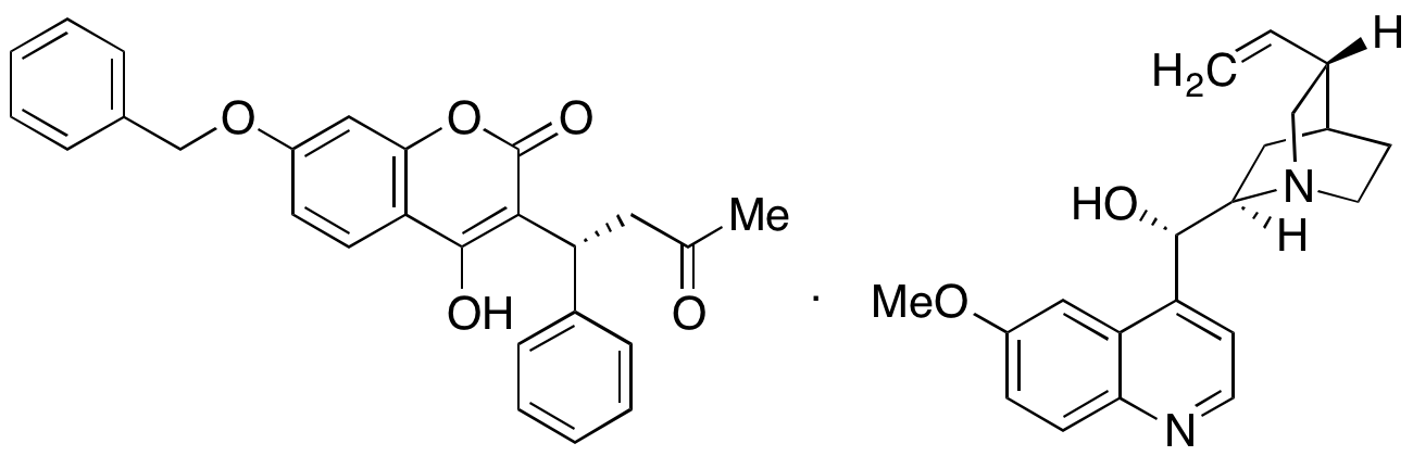 (R)-7-Benzyloxy Warfarin Quinidine Salt