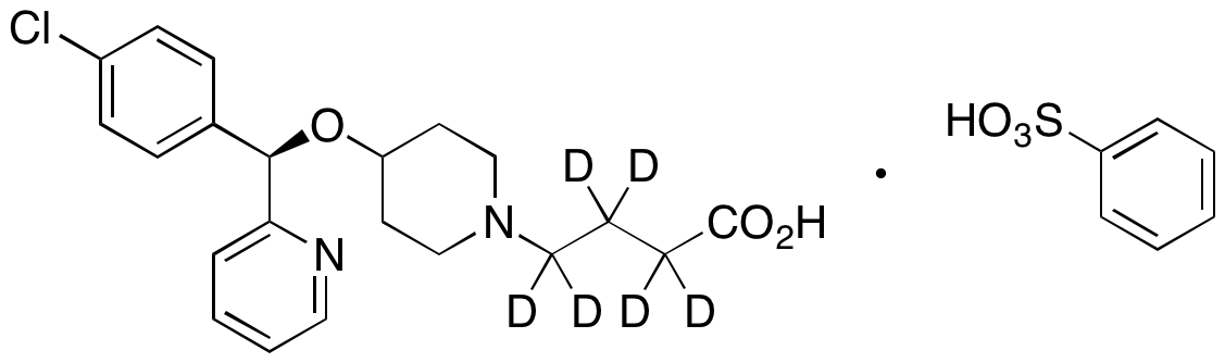 (R)-Bepotastine Besylate-d6