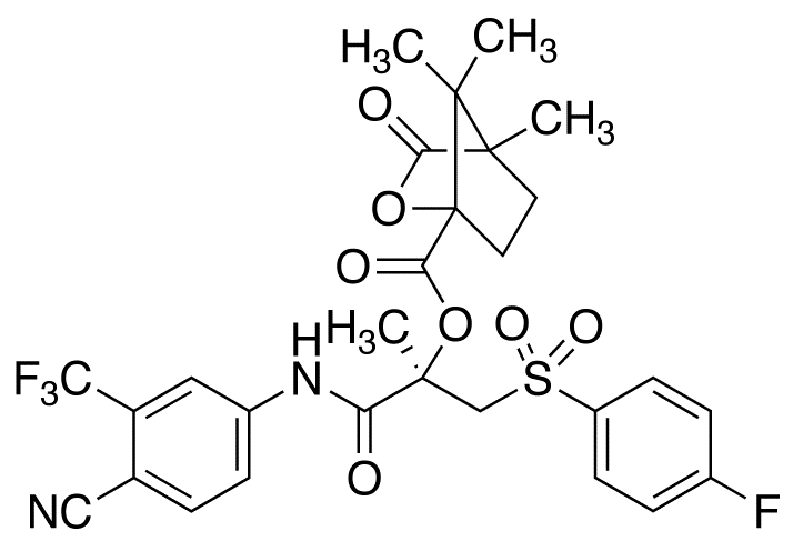 (R)-Bicalutamide (1S)-Camphanic Acid Ester