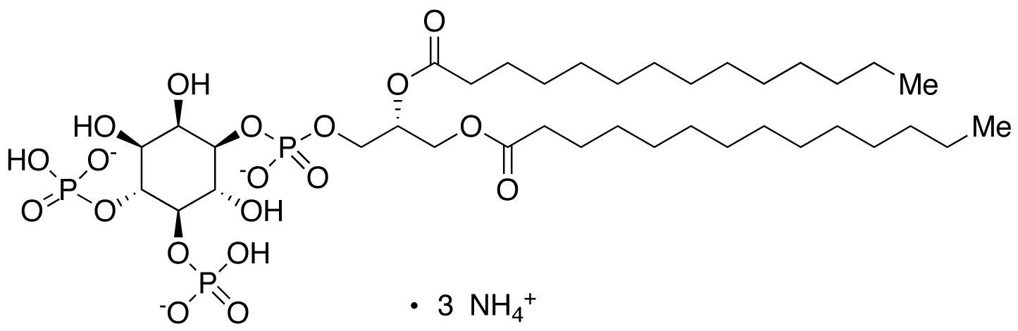 (R)-D-myo-Inositol-1-(2,3-dipalmitoyloxy-propyl-hydrogenphosphate)-3,4-diphosphate Triammonium Salt