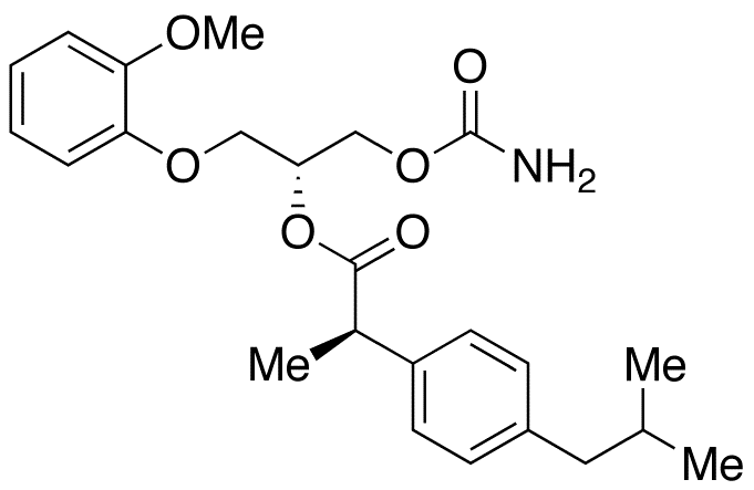 (R)-Ibuprofen (R)-Methocarbamol Ester