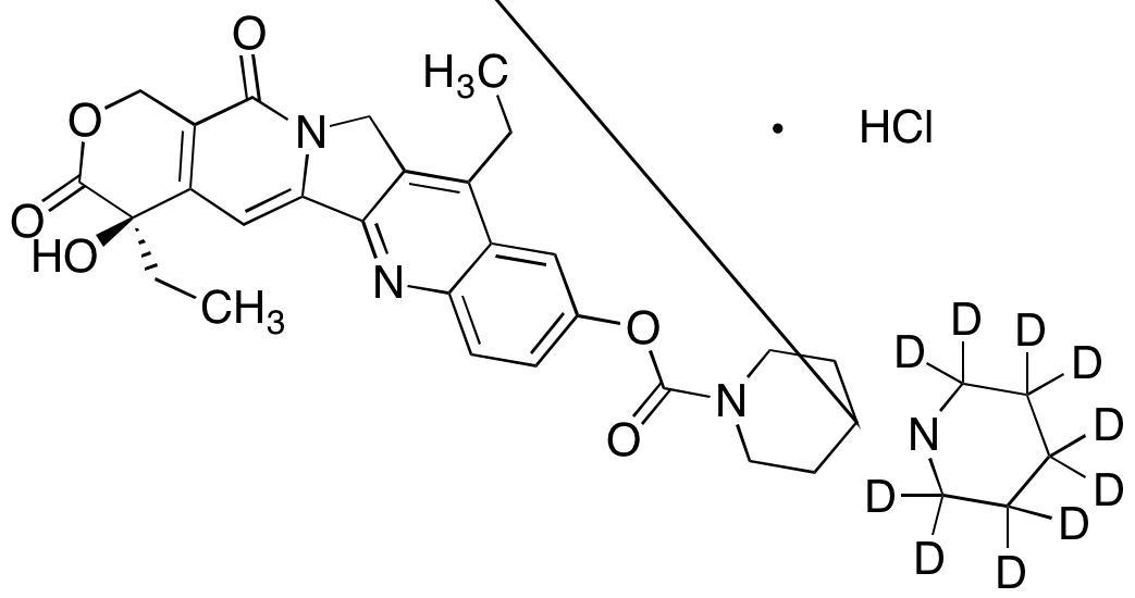 (R)-Irinotecan Hydrochloride-d10 Trihydrate