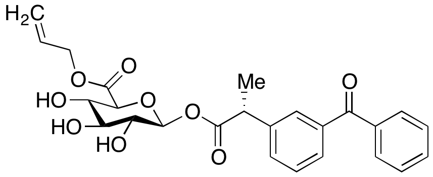 (R)-Ketoprofen β-D-Glucuronide Allyl Ester