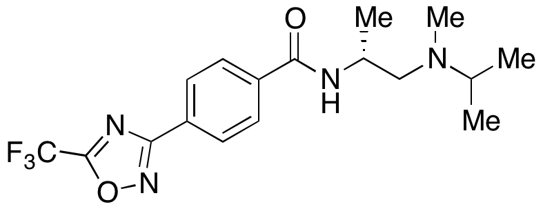 (R)-N-[1-[Isopropyl(methyl)aminopropan-2-yl]-4-[5-(trifluoromethyl)-1,2,4-oxadiazol-3-yl]benzamide