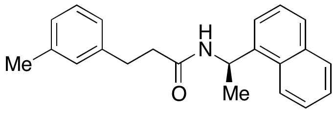 (R)-N-(1-(Naphthalen-1-yl)ethyl)-3-(m-tolyl)propanamide