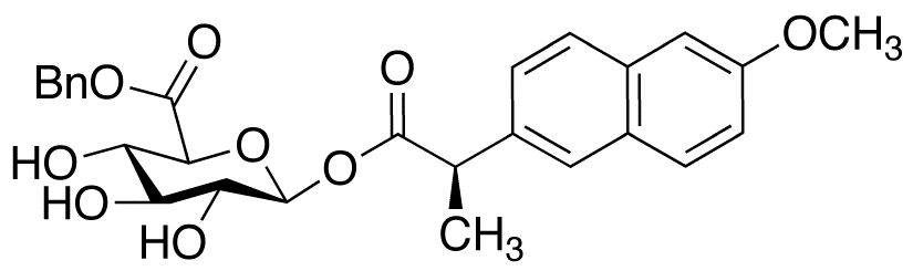 (R)-Naproxen Acyl-β-D-glucuronide Benzyl Ester