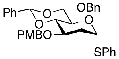 (R)-Phenyl 3-O-[(4-methoxyphenyl)methyl]-2-O-(phenylmethyl)-4,6-O-(phenylmethylene)-1-thio-α-D-mannopyranoside