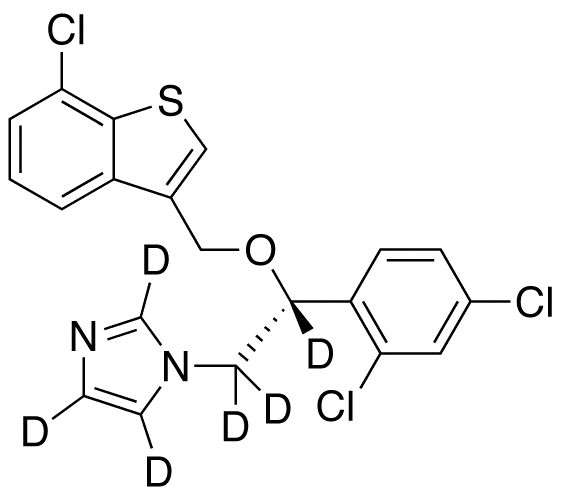 (R)-Sertaconazole-d6