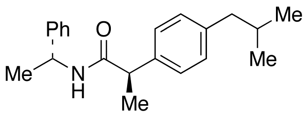 (R,R)-N-(1-Phenylethyl) Ibuprofen Amide