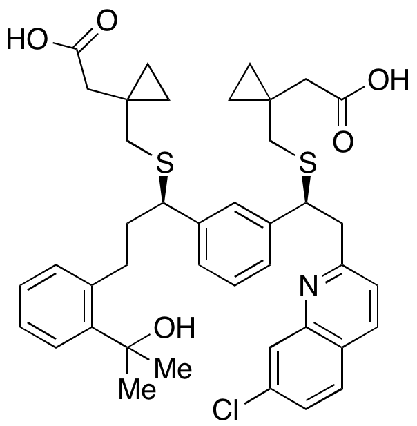 (R,S)-Montelukast Bis-sulfide