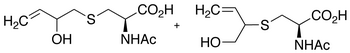 (R,S)-N-Acetyl-S-[1-(hydroxymethyl)-2-propen-1-yl)-L-cysteine + (R,S)-N-Acetyl-S-(2-hydroxy-3-buten-1-yl)-L-cysteine (Approximately 1:1 Mixture)