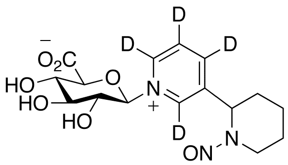 (R,S)-N2-Nitroso-Anabasine-d4 N’-β-D-Glucuronide