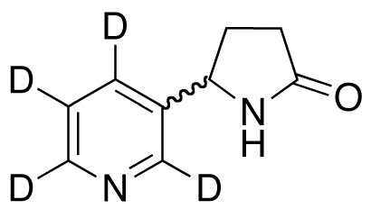 (R,S)-Norcotinine-pyridyl-d4