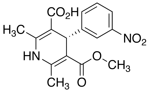 (S)-(+)-1,4-Dihydro-2,6-dimethyl-4-(3-nitrophenyl)-3,5-pyridinedicarboxylic Acid Monomethyl Ester