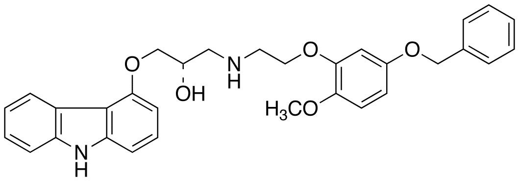 (S)-(-)-5’-Benzyloxyphenyl Carvedilol