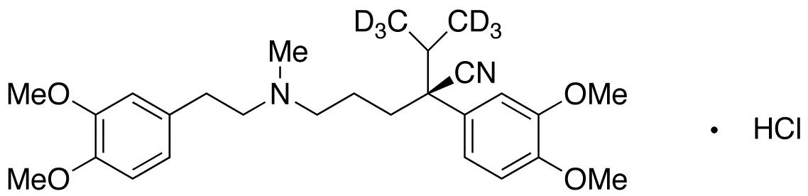 (S)-(-)-Verapamil-d6 Hydrochloride