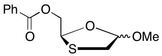 (S)-(5-Methoxy-1,3-Oxathiolan-2-yl)methyl Benzoate