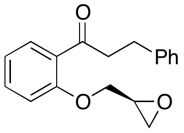 (S)-1-(2-(oxiran-2-ylmethoxy)phenyl)-3-phenylpropan-1-one