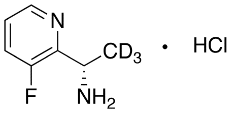 (S)-1-(3-Fluororopyridin-2-yl)ethylamine-d3 Hydrochloride