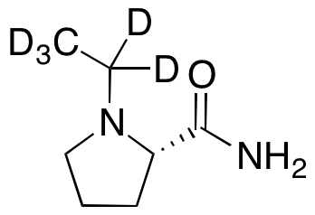 (S)-1-Ethyl-2-pyrrolidinecarboxamide-d5