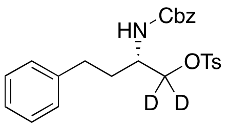 (S)-2-[(Benzyloxycarbonyl)amino]-4-phenylbutyl Toluene-4-sulfonate-d2