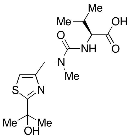 (S)-2-(3-((2-(2-Hydroxypropan-2-yl)thiazol-4-yl)methyl)-3-methylureido)-3-methylbutanoic Acid