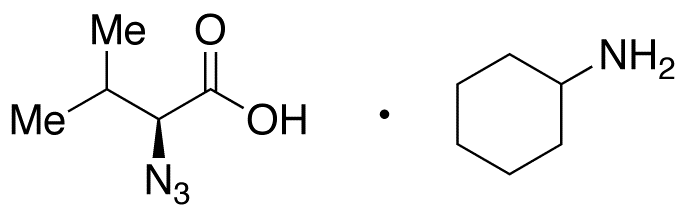 (S)-2-Azido Isovaleric Acid Cyclohexylammonium Salt