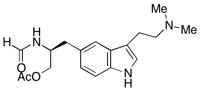 (S)-3-(3-(2-(Dimethylamino)ethyl)-1H-indol-5-yl)-2-formamidopropyl Acetate