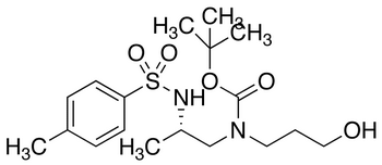 (S)-3-{N-(tert-Butoxycarbonyl)-N-[2-(N-p-toluenesulfonyl)aminopropyl]amino-1-propanol