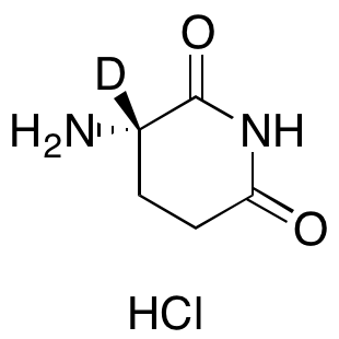 (S)-3-Amino(piperidine-3-d1)-2,6-dione HCl