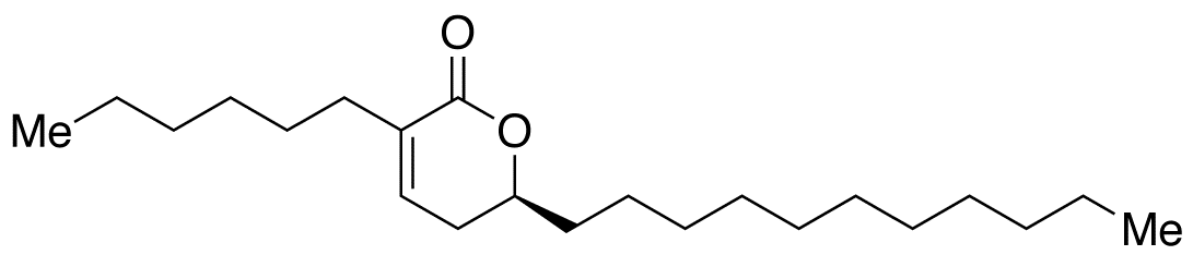 (S)-3-Hexyl-5,6-dihydro-6-undecyl-2H-pyran-2-one