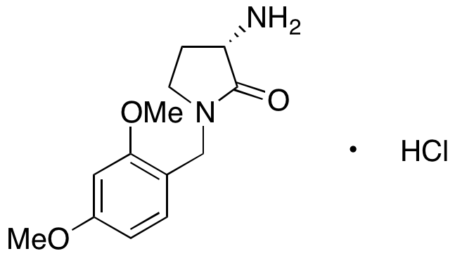 (S)-3-amino-1-(2,4-dimethoxybenzyl)pyrrolidin-2-one Hydrochloride